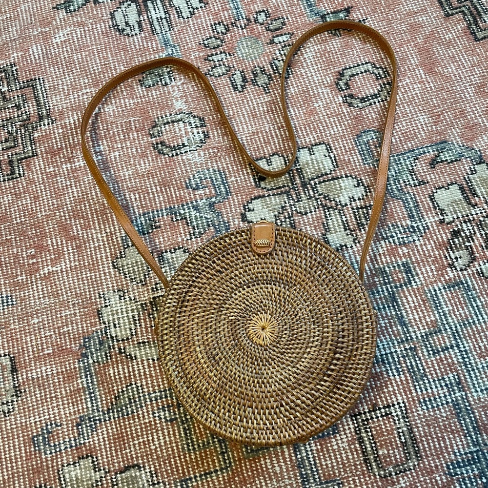 Woven crossbody